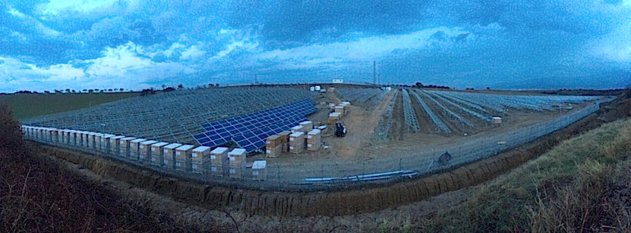 Solar enerji referansları - İzmir 1 MW GES