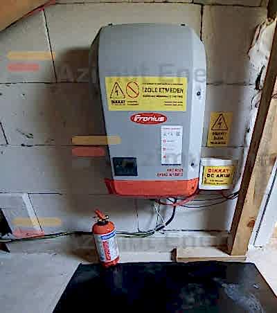 Solar enerji referansları - Çeşme hibrit inverter